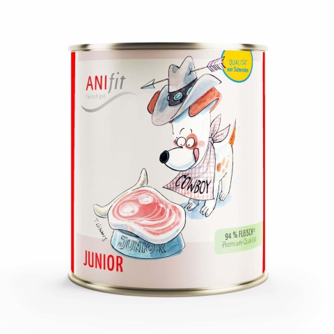 Hond Natvoer Junior 810g 6 Stuk -1- Anifit