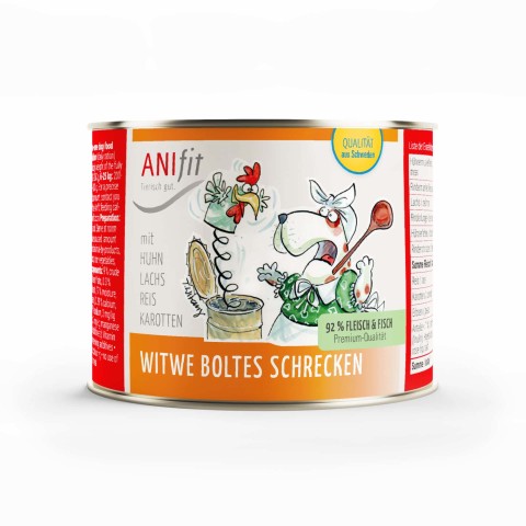 Hond Natvoer Witwe Boltes Schrecken 200g 6 Stuk -1- Anifit