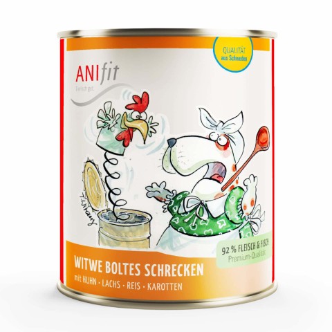 Hond Natvoer Witwe Boltes Schrecken 810g 6 Stuk -1- Anifit