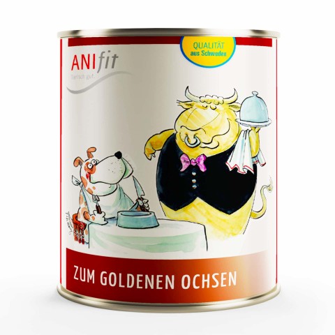 Hond Natvoer Zum Goldenen Ochsen 810g 6 Stuk -1- Anifit