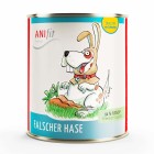 Hond Natvoer Falscher Hase 810g 6 Stuk -1- Anifit