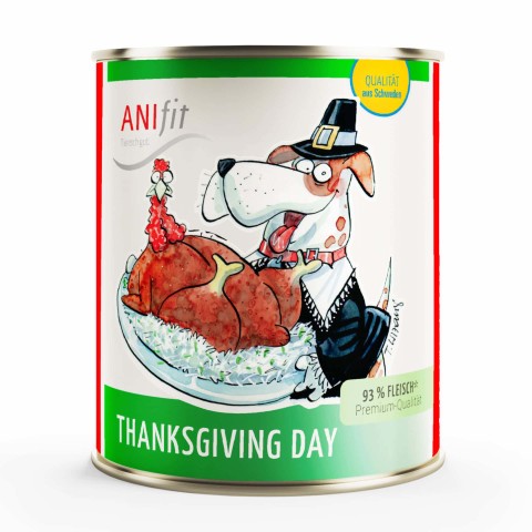 Hond Natvoer Thanksgiving Day 810g 6 Stuk -1- Anifit