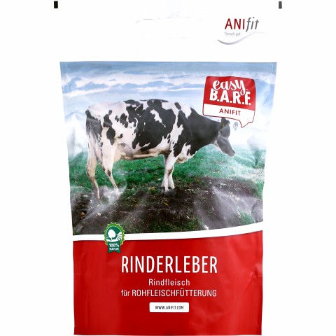 Hond Kat B.A.R.F. BARF runderlever 300g 1 Stuk -1- Anifit