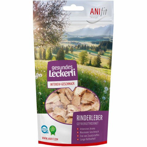 Hond Kat Snacks Runderlever 35g 1 Stuk -1- Anifit