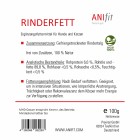 Hond Kat B.A.R.F. Voedingssupplementen Rundervet 100g 1 Pak -3- Anifit