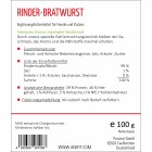 Hond Kat Snacks Runderbraadworst 100g 1 Stuk -3- Anifit